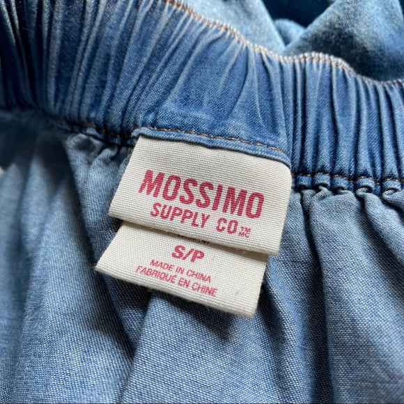 Mossimo 100% Cotton Blue Denim Button Mini Skirt S - Picture 8 of 13